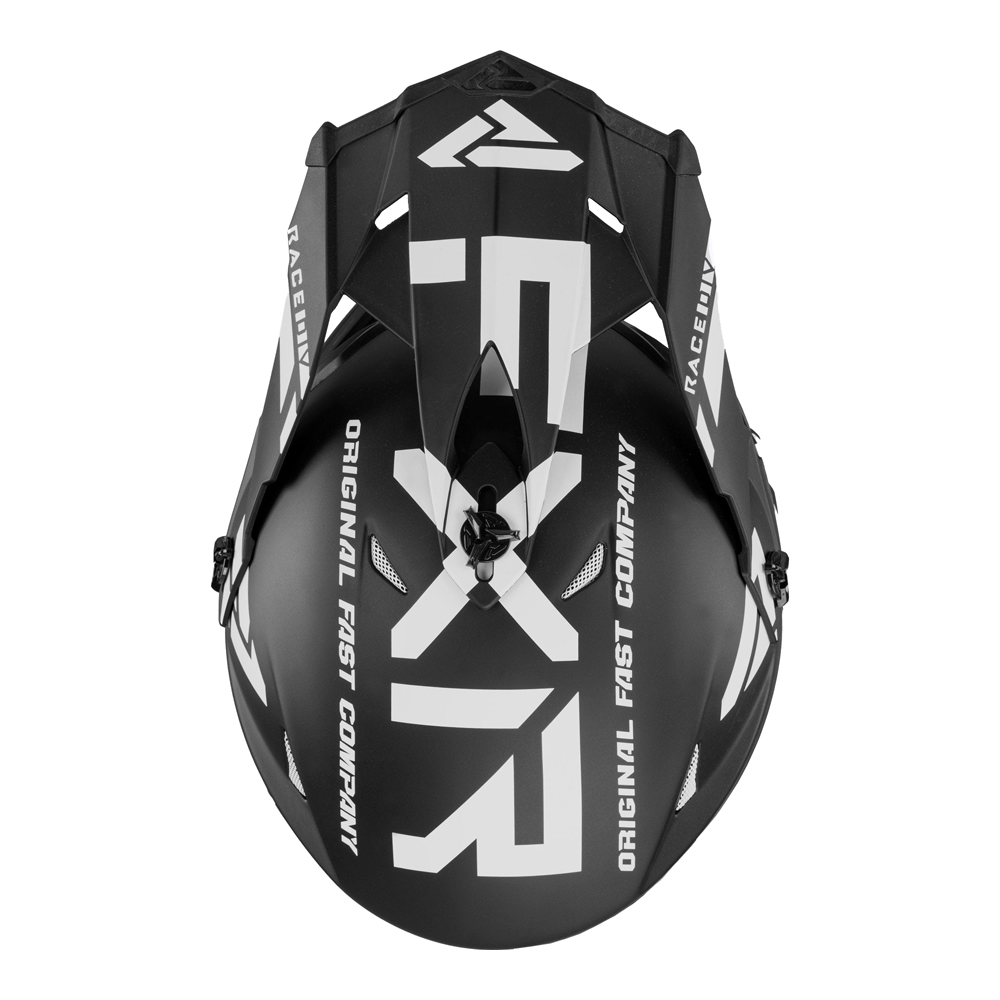 Шлем FXR Blade Race Div Black/White, XL