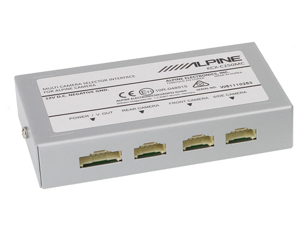 Интерфейс для подключения 3 камер ALPINE KCX-C250MC