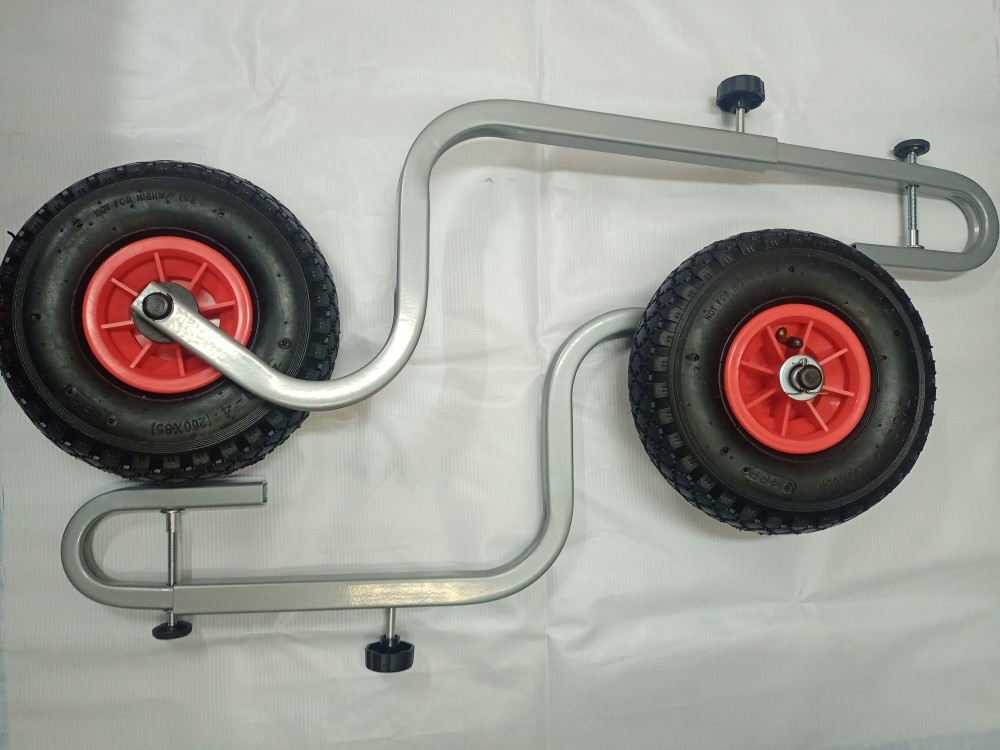 Транцевые колеса на струбцине для лодки ПВХ по низкой цене в Москве. Можете купить недорого для надувной лодки с доставкой по РФ. В наличии!Всего 4 300 р.