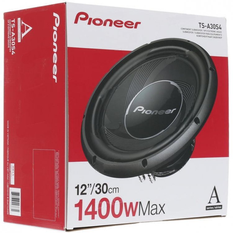Автомобильный сабвуфер 12” (30 см) PIONEER TS-A30S4