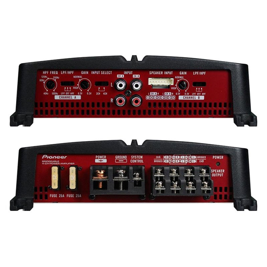 Автомобильный 4-х канальный усилитель PIONEER GM-A6704