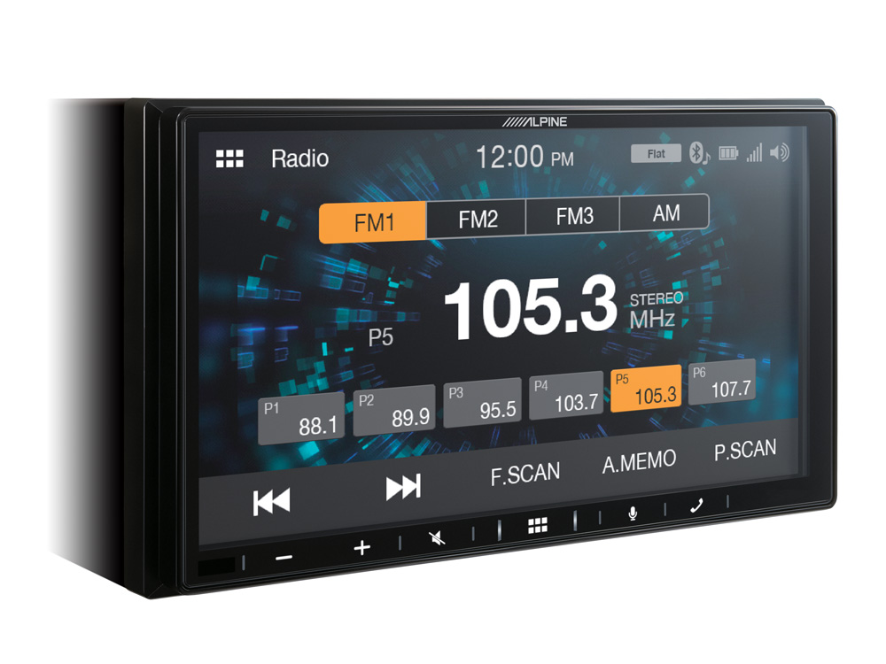 Цифровой медиа-ресивер с Apple CarPlay и Android Auto ALPINE iLX-W650BT