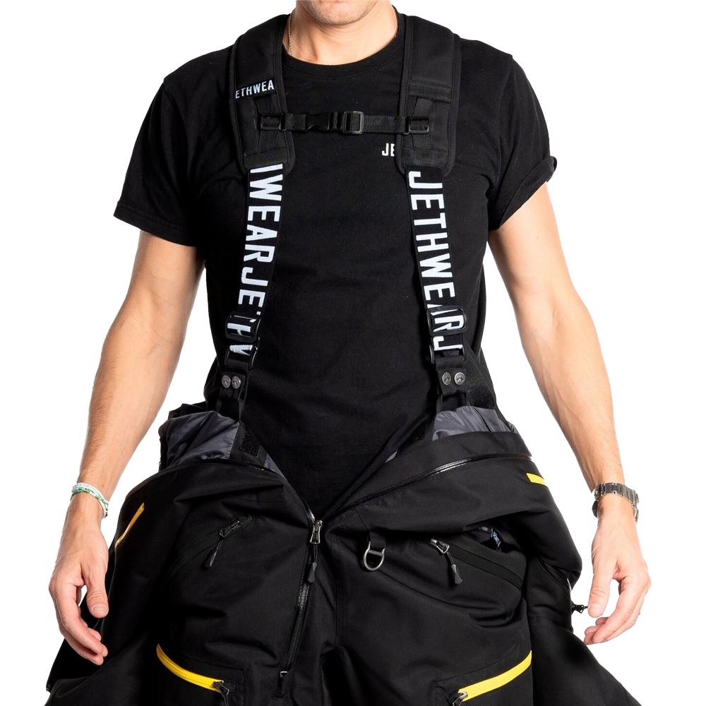 Комбинезон Jethwear Freedom с утеплителем Black/Yellow, XL J2435-001-XL