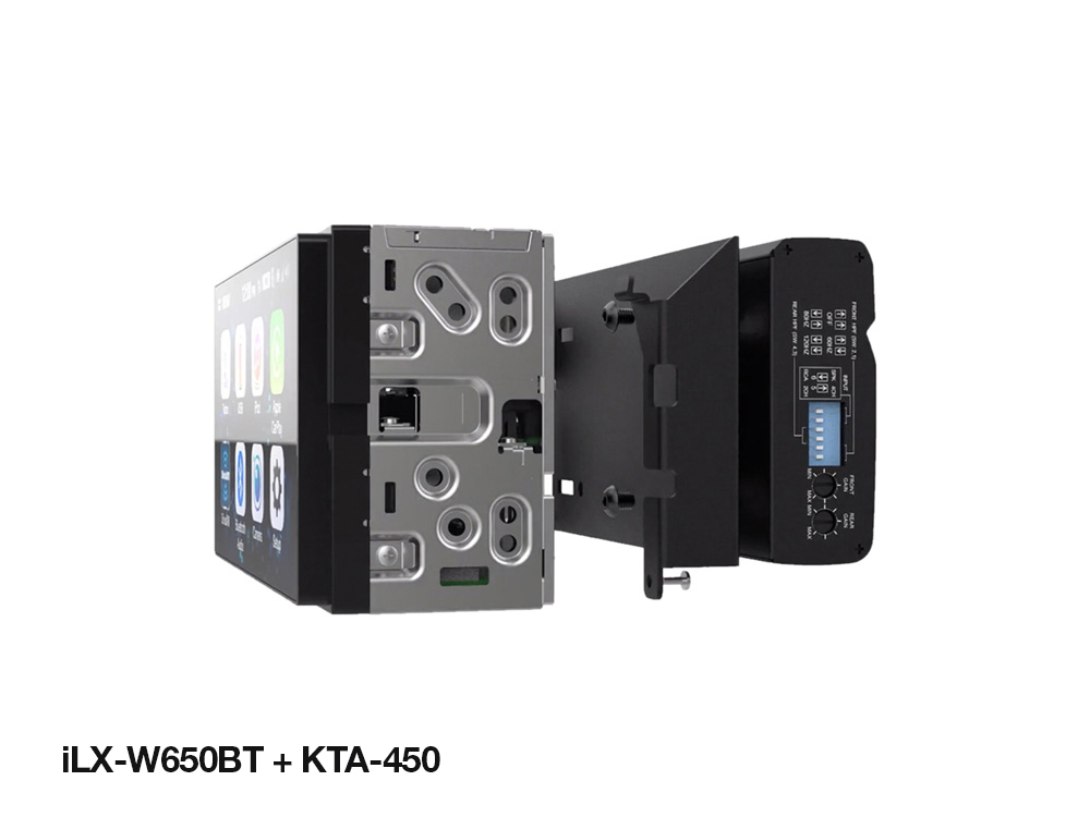 Автомобильный 4-х канальный усилитель ALPINE KTA-450