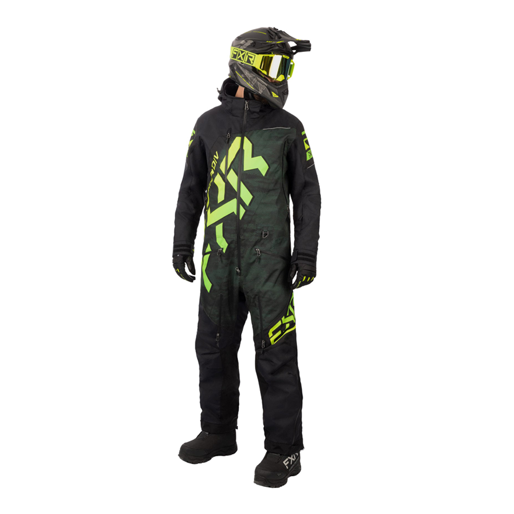 Комбинезон FXR CX без утеплителя Army Haze/Glowstick, XL