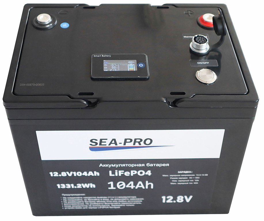 Купить аккумулятор sea-pro 104а/ч 12,8в lifepo4 по цене 44 800 р. Низкие цены. Большой выбор. Доставка по всей России. Интернет-магазин в Москве. Только положительные отзывы!