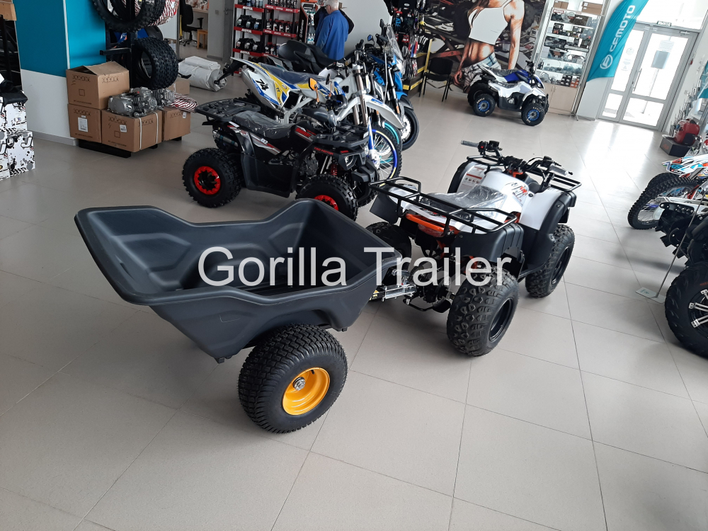 Прицеп для квадроцикла Solar Trailer HD 1200 для квадроцикла ATV по низкой цене в Москве. Можете купить недорого и в наличии!Доставка по России. Всего 36 700 р.