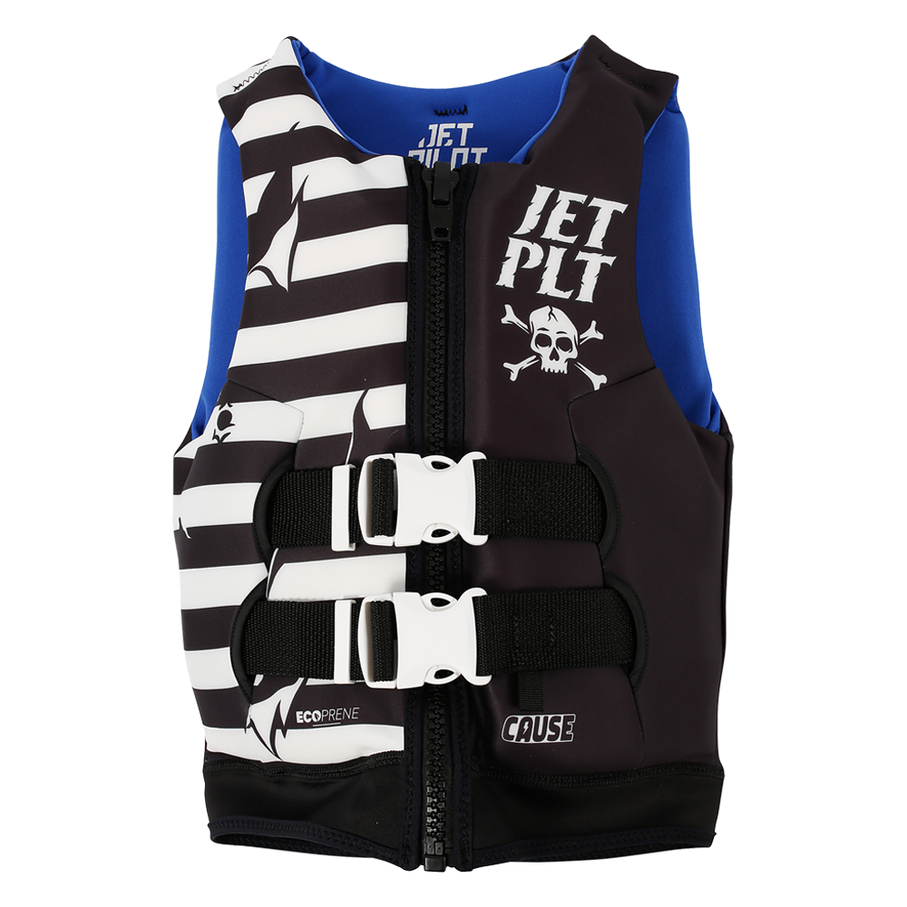 Детский спасательный жилет JetPilot Boys Cause Eco Vest Black, 165cm - 168 cm