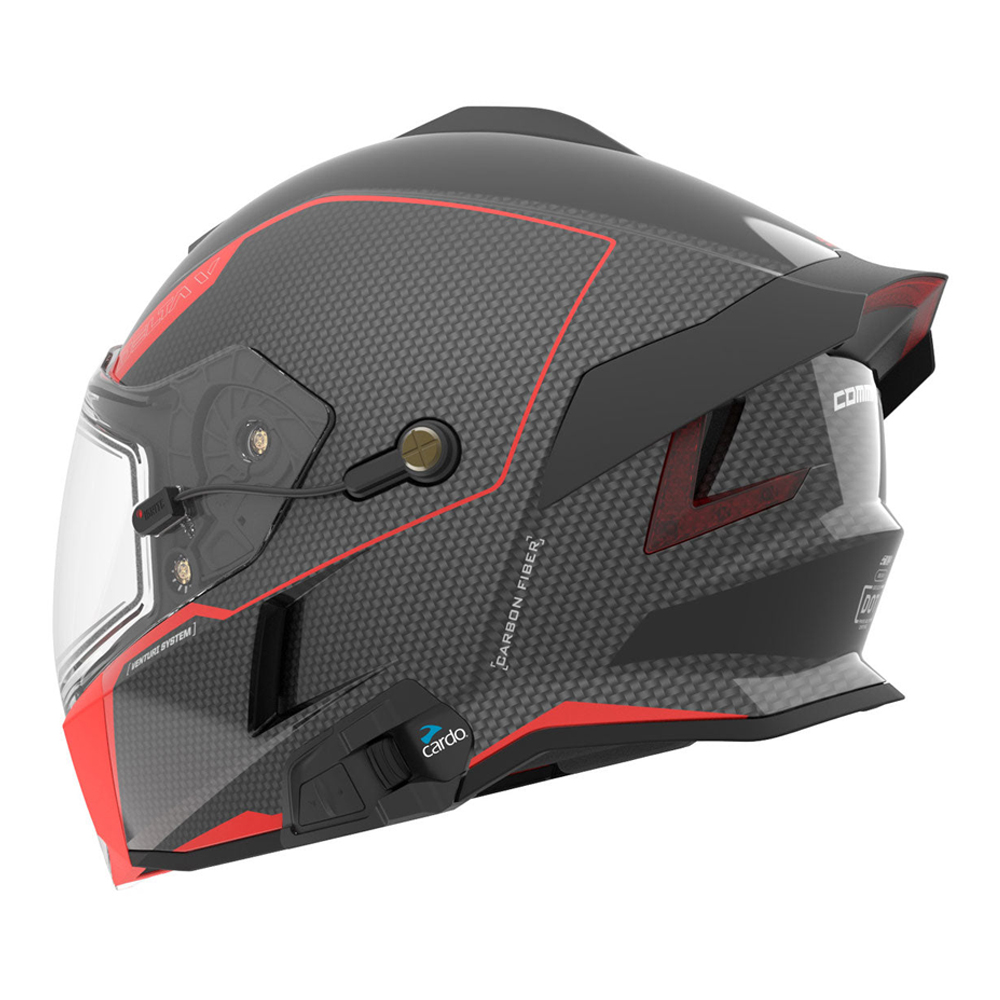 Шлем 509 Delta V Carbon Commander с подогревом Racing Red, XL