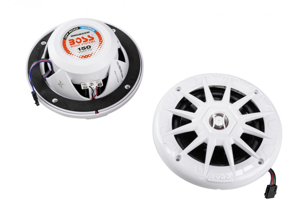 Купить динамики boss mrgb55w морские 200w 5,25" с rgb подсветкой (2 шт., белые) по цене 10 264 р. Низкие цены. Большой выбор. Доставка по всей России. Интернет-магазин в Москве. Только положительные отзывы!