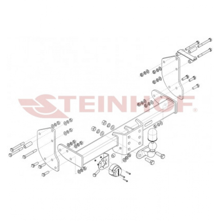 Купить фаркоп ford transit 2014- f-307 steinhof по цене  Низкие цены. Большой выбор. Доставка по всей России. Интернет-магазин в Москве. Только положительные отзывы!
