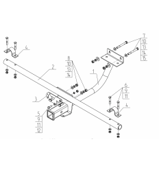 Купить фаркоп lada 4x4, 2121, 21213, 21214, 2131 1977- vaz-71 avtos по цене  Низкие цены. Большой выбор. Доставка по всей России. Интернет-магазин в Москве. Только положительные отзывы!