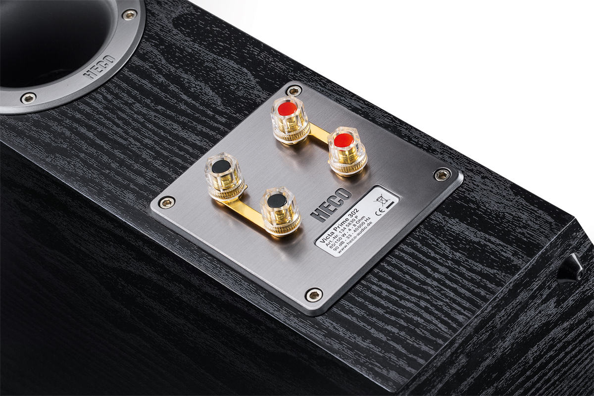 Полочная акустика HECO Victa Prime 302, Black, (пара)