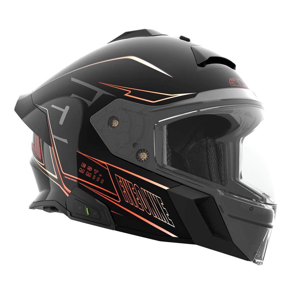 Шлем 509 Mach V Commander Circuit Orange, LG