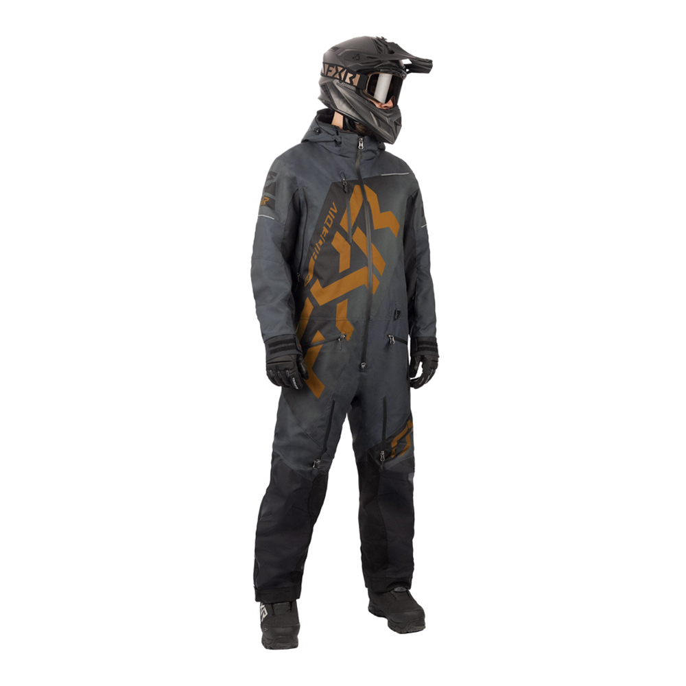 Комбинезон FXR CX F.A.S.T. с утеплителем Asphalt/Copper, XL