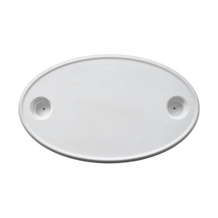 Купить столешница овальная пластиковая 450х750 мм по цене  Низкие цены. Большой выбор. Доставка по всей России. Интернет-магазин в Москве. Только положительные отзывы!