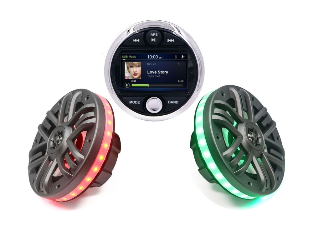 Купить морская аудиосистема mrh-301s, m165kmr, marine rocket по цене  Низкие цены. Большой выбор. Доставка по всей России. Интернет-магазин в Москве. Только положительные отзывы!