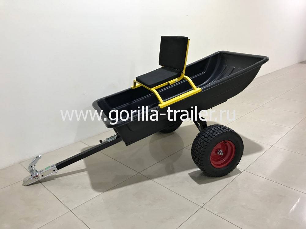 Прицеп для квадроцикла Gorilla Lite (16х6.50-8) для квадроцикла ATV по низкой цене в Москве. Можете купить недорого и в наличии!Доставка по России. Всего 17 500 р.