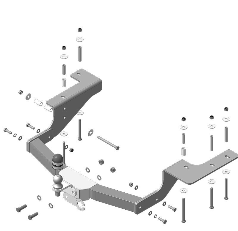 Купить фаркоп haval h5 2020-2021, great wall hover h3 new 2014-2016, great wall hover h3 2010-2016, great wall hover h5 2011-2016 - 93106-fen motodor по цене  Низкие цены. Большой выбор. Доставка по всей России. Интернет-магазин в Москве. Только положительные отзывы!