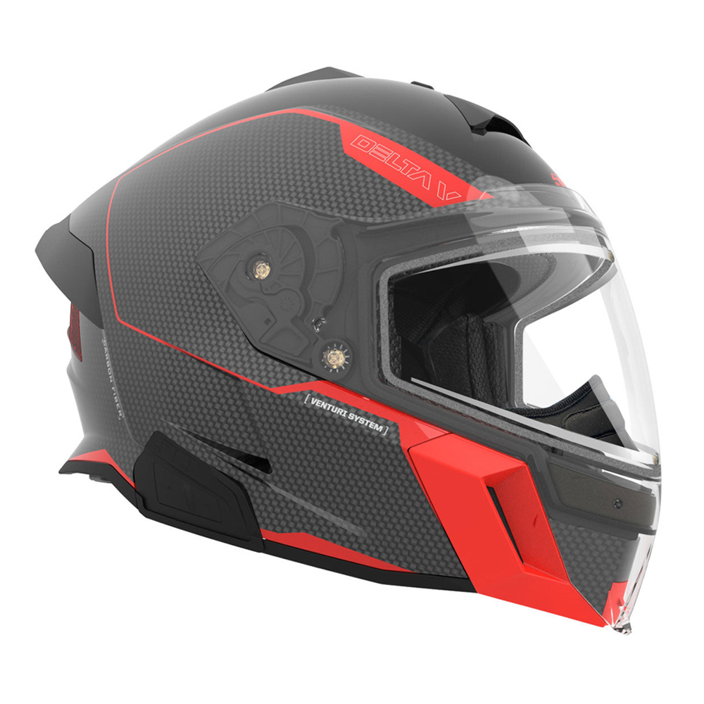 Шлем 509 Delta V Carbon Commander с подогревом Racing Red, XL