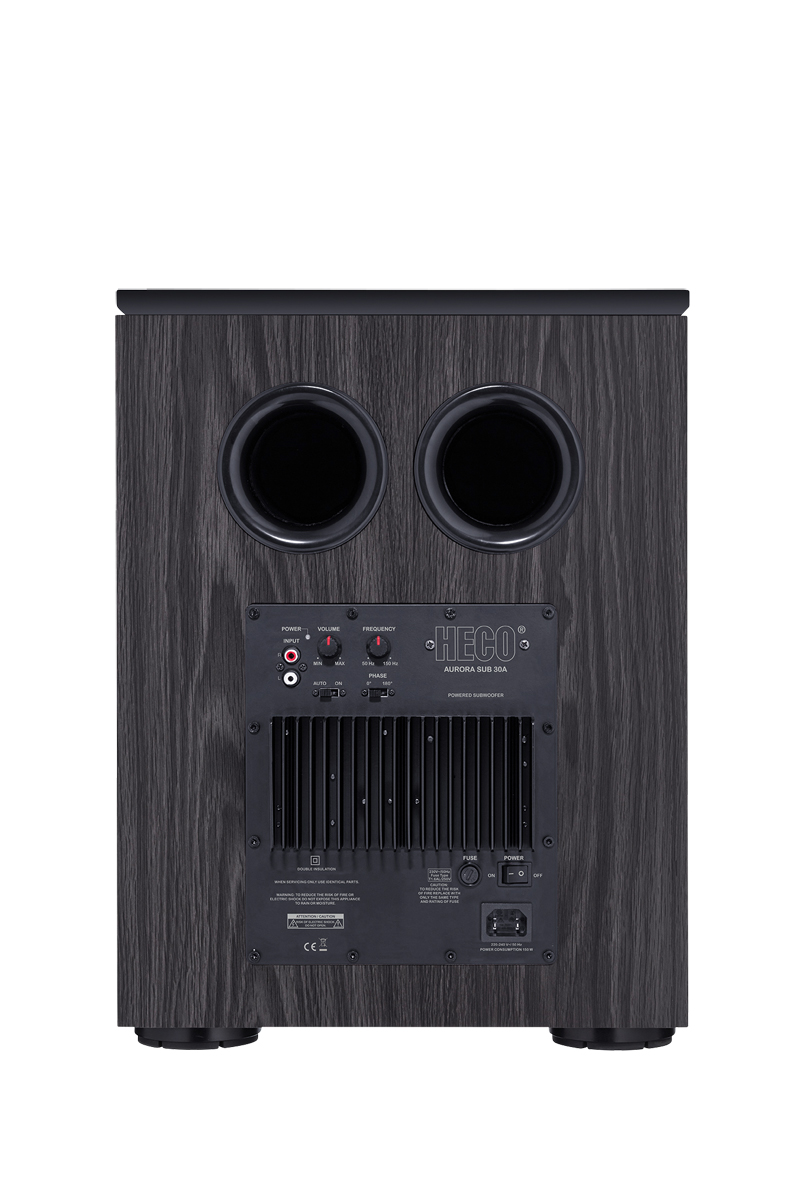 Сабвуфер HECO AURORA Sub 30A Ebony Black