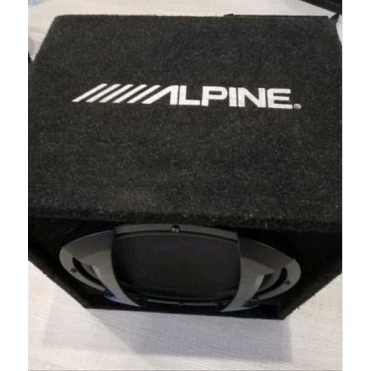 Автомобильный корпусной сабвуфер 12” (30 см) ALPINE SBE-1244BR