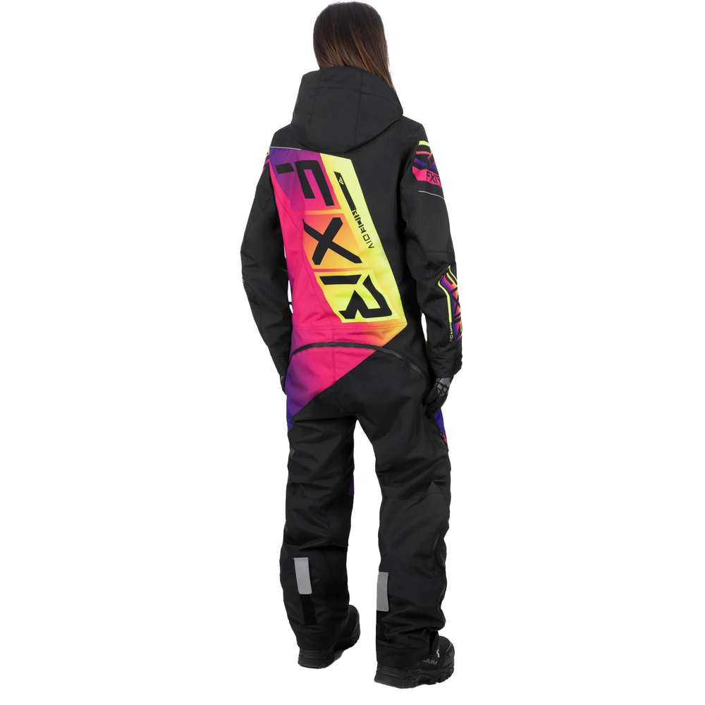 Комбинезон FXR CX без утеплителя Black/Neon Fusion, 4