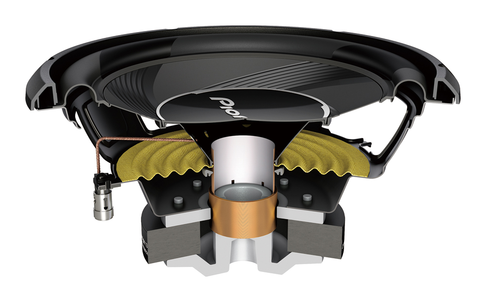 Автомобильный сабвуфер 10” (25 см) PIONEER TS-A25S4