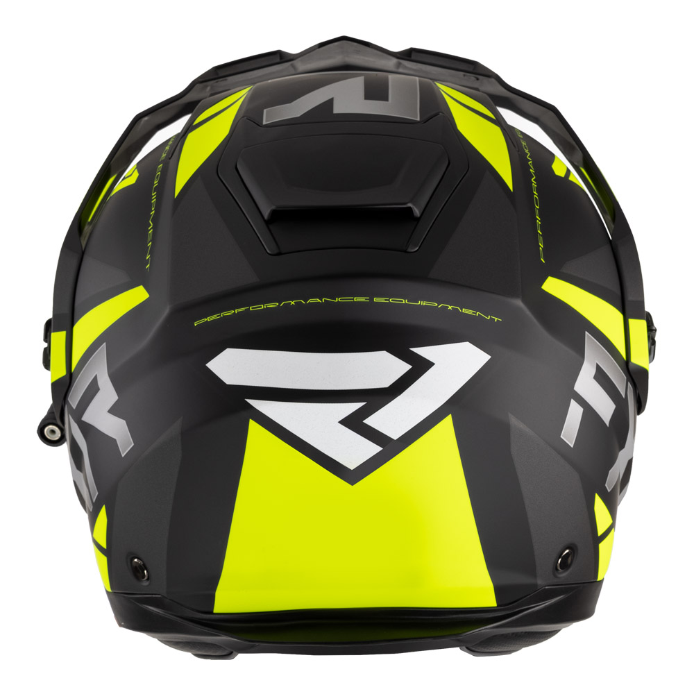 Шлем FXR Maverick X с подогревом Black/Hi Vis, L
