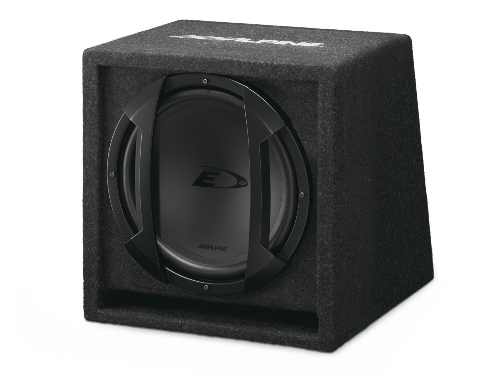 Автомобильный корпусной сабвуфер 12” (30 см) ALPINE SBE-1244BR