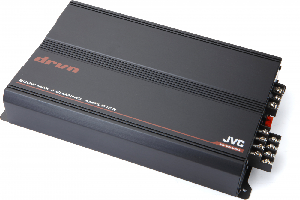 Автомобильный 4-х канальный усилитель JVC KS-DR3004