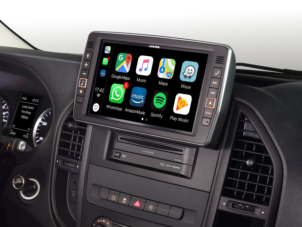 Автомобильный цифровой медиа-ресивер ALPINE X903D-V447