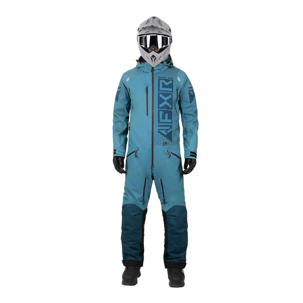 Комбинезон FXR Helium с утеплителем Steel/Dark Steel, S