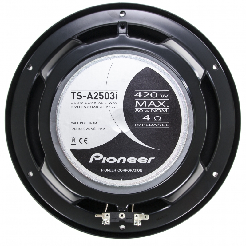 Автомобильная трехполосная коаксиальная акустика PIONEER TS-A2503I