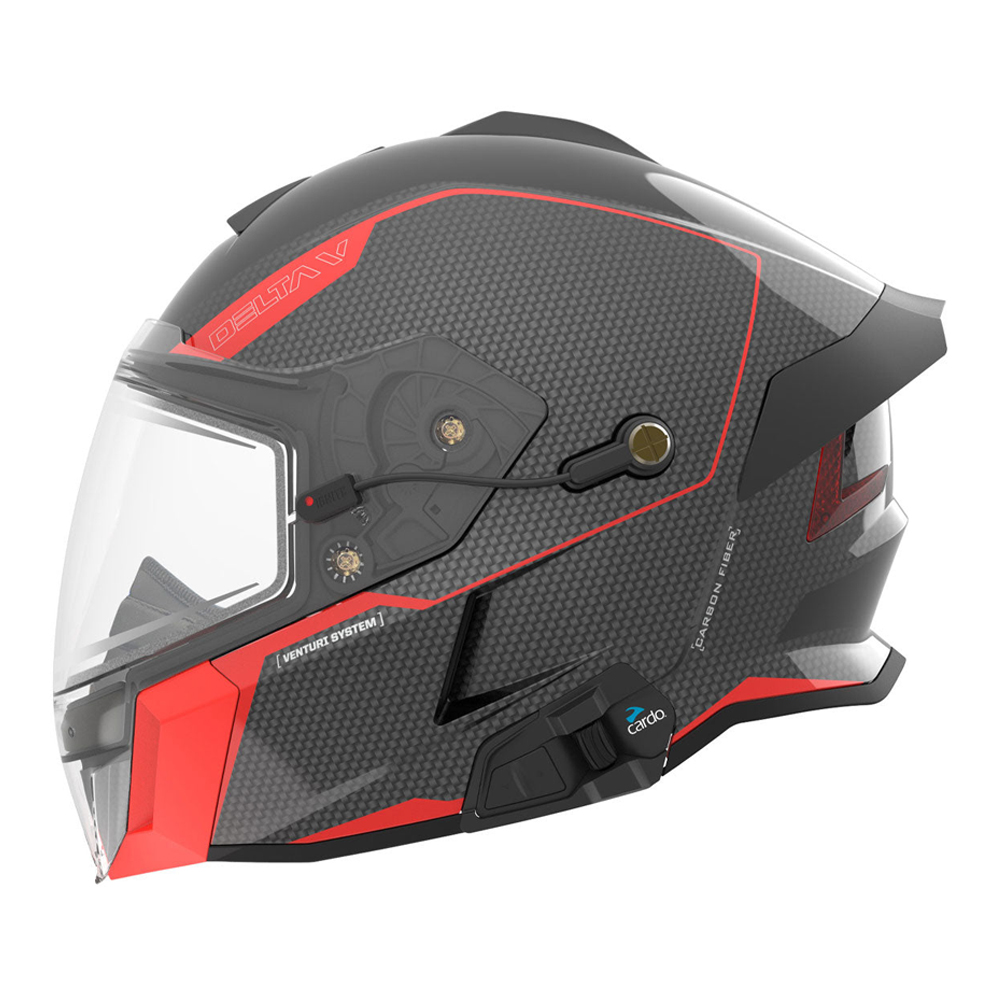 Шлем 509 Delta V Carbon Commander с подогревом Racing Red, LG
