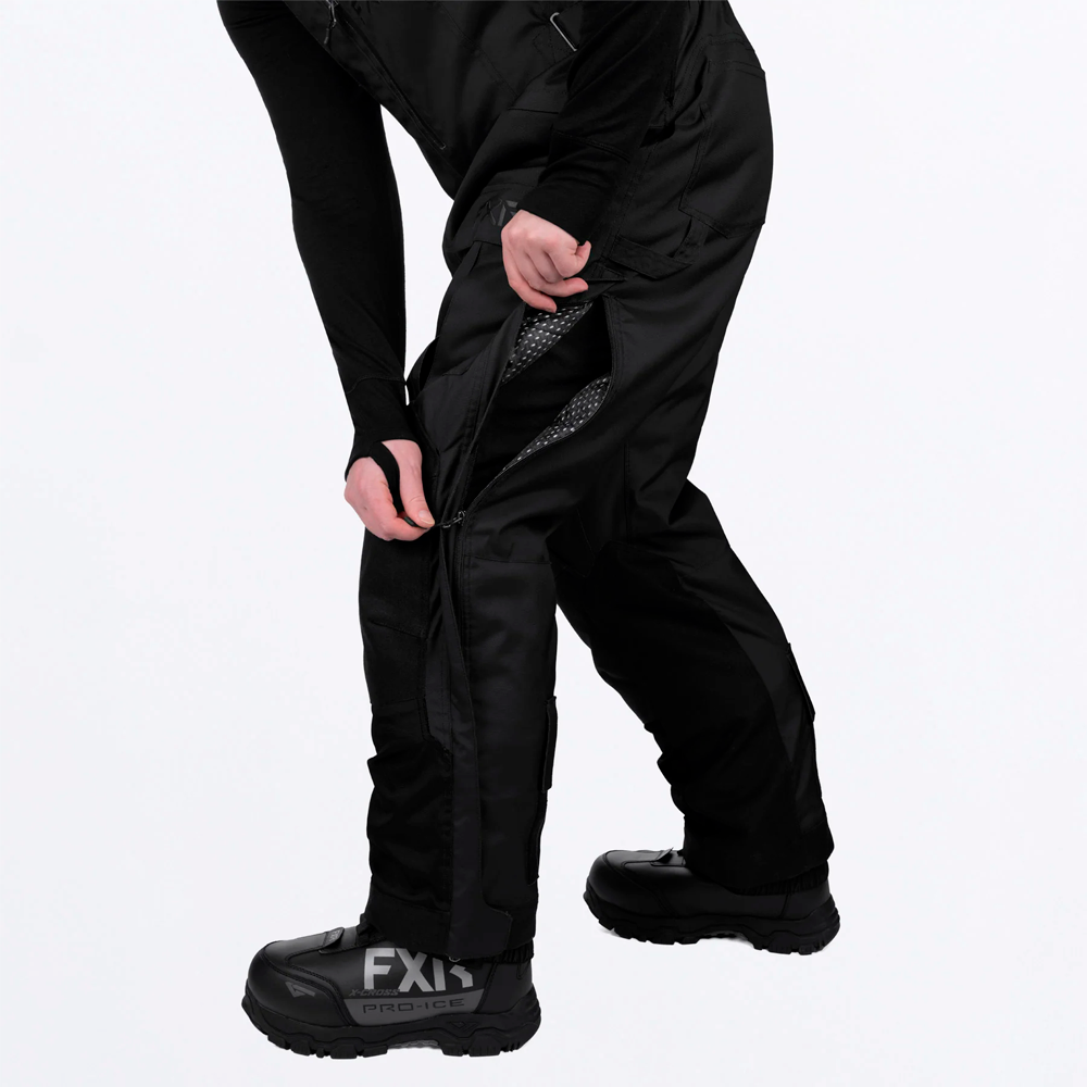 Полукомбинезон FXR Excursion с утеплителем Black, 2XL