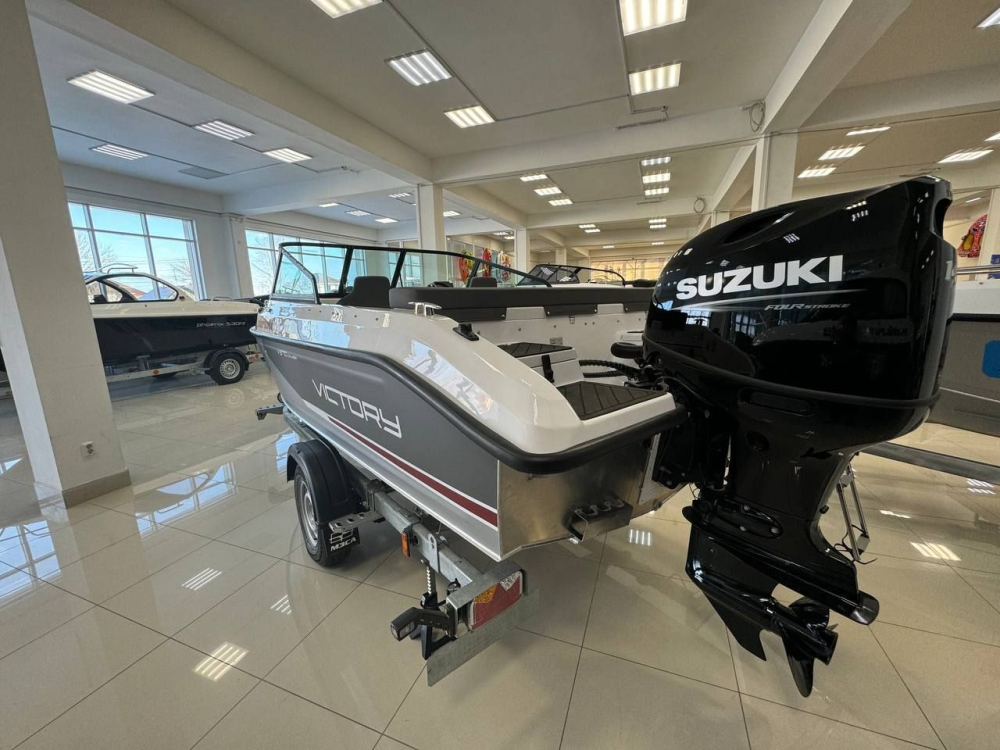 Купить катер victory 570 cruiser с мотором suzuki df140btl по цене . Низкие цены. Большой выбор. Доставка по всей России. Интернет-магазин в Москве. Только положительные отзывы!