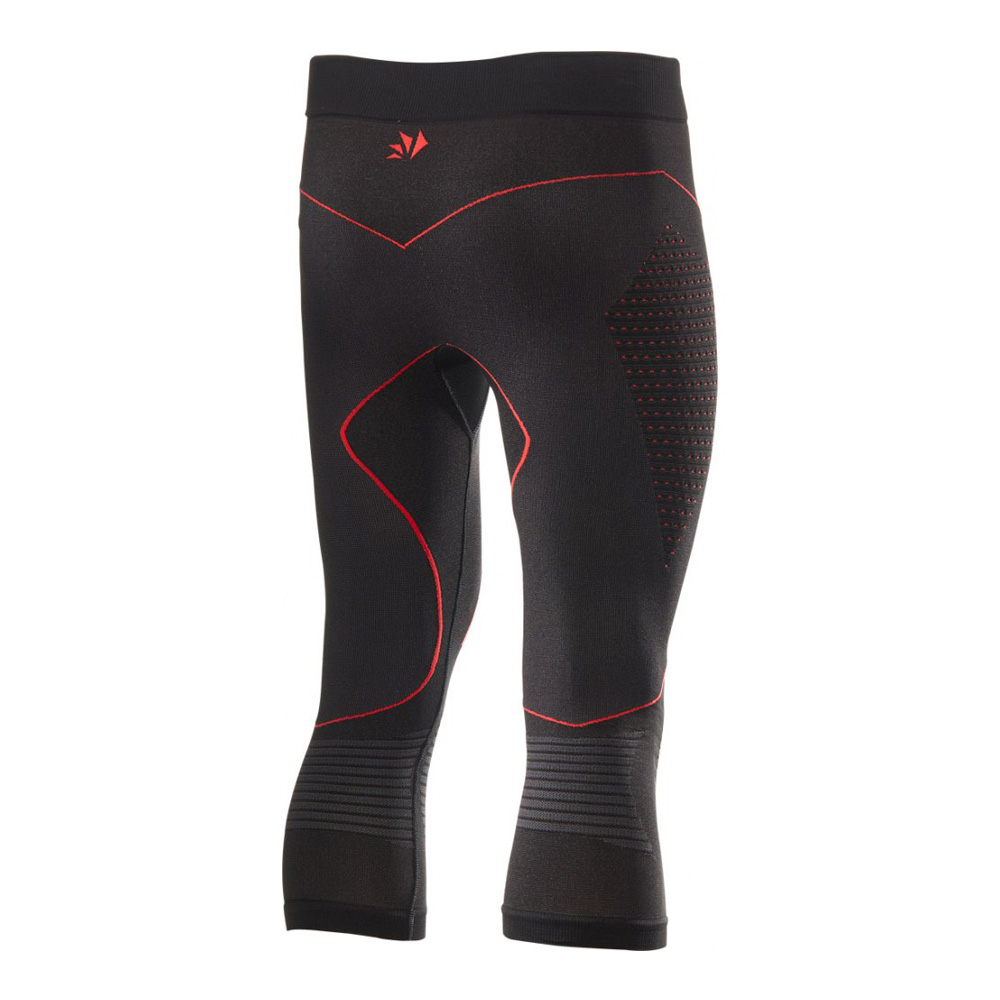 Термоштаны 3/4 SIXS PNCW CU Black/Red, M/L