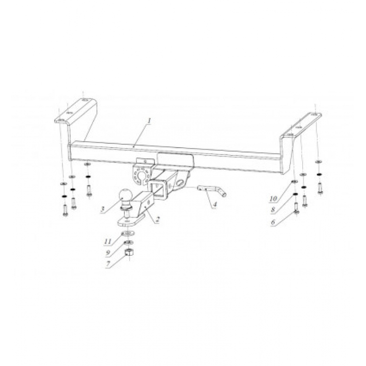 Купить фаркоп mitsubishi outlander 2003-2007 - fa 0958-e бизон по цене 11 204 р. Низкие цены. Большой выбор. Доставка по всей России. Интернет-магазин в Москве. Только положительные отзывы!