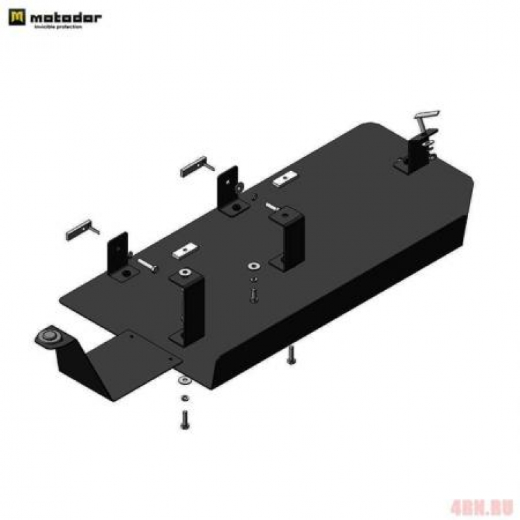 Защита трубок кондиционера Volkswagen Transporter/Caravelle/Multivan T5 2009-2015, T6 2015- 2735