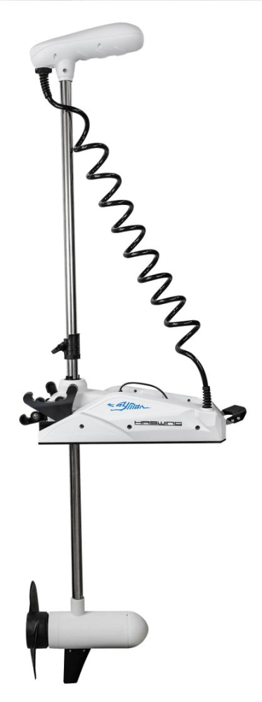 Купить троллинговый электромотор haswing cayman b 80 lbs/183 см/24v/gps (электроякорь), белый по цене 121 312 р. в Москве. Официальный дилер! Отзывы и видео с фото. Можете купить недорого в наличии! Низкие цены. Большой выбор. Доставка по всей России. Интернет-магазин в Москве. Только положительные отзывы!