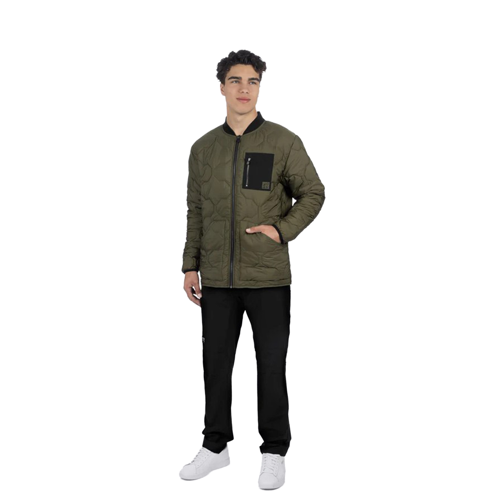 Куртка FXR Rig Quilted без утеплителя Moss/Black, S