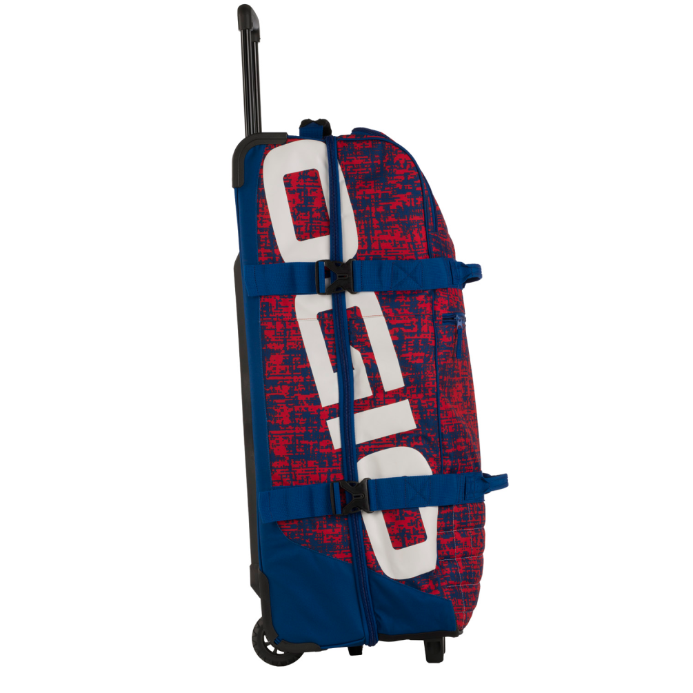 Сумка Ogio Trucker на колесиках Chaos red/blue