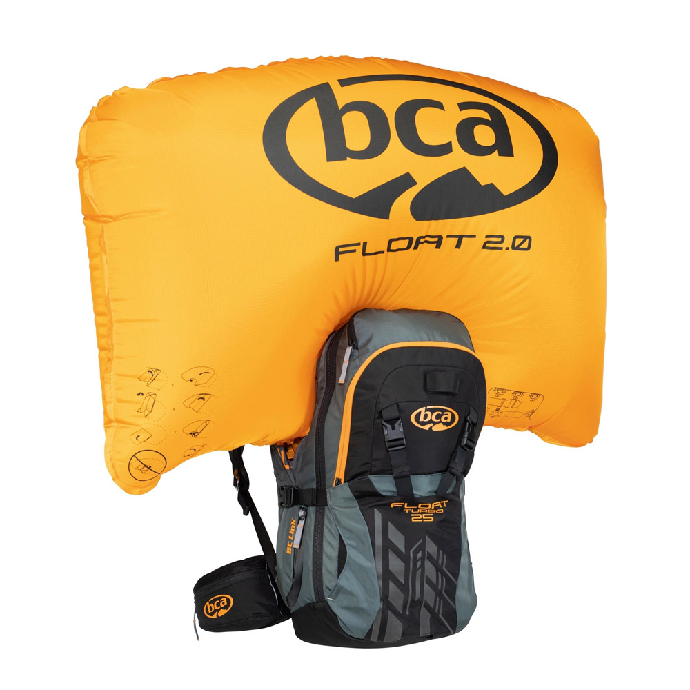 Рюкзак лавинный без баллона BCA FLOAT 2.0 25 Turbo Black, OS
