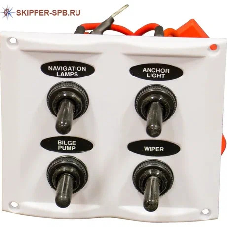 Купить панель с 4 выключателями sp04a/w по цене  Низкие цены. Большой выбор. Доставка по всей России. Интернет-магазин в Москве. Только положительные отзывы!
