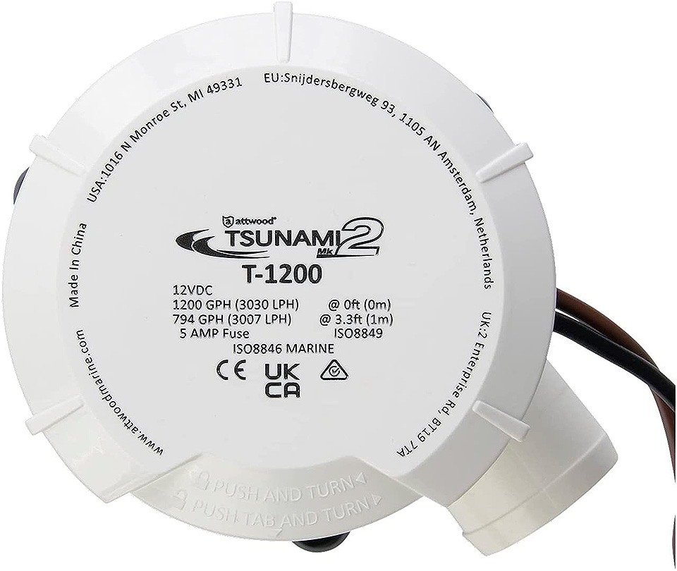 Купить трюмная помпа tsunami mk2 1200 12в по цене 7 660 р. Низкие цены. Большой выбор. Доставка по всей России. Интернет-магазин в Москве. Только положительные отзывы!