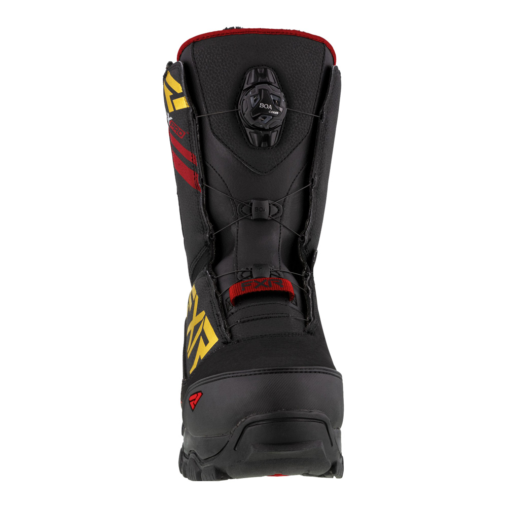 Ботинки FXR Helium BOA с утеплителем Black/Rust/Gold, 7/9