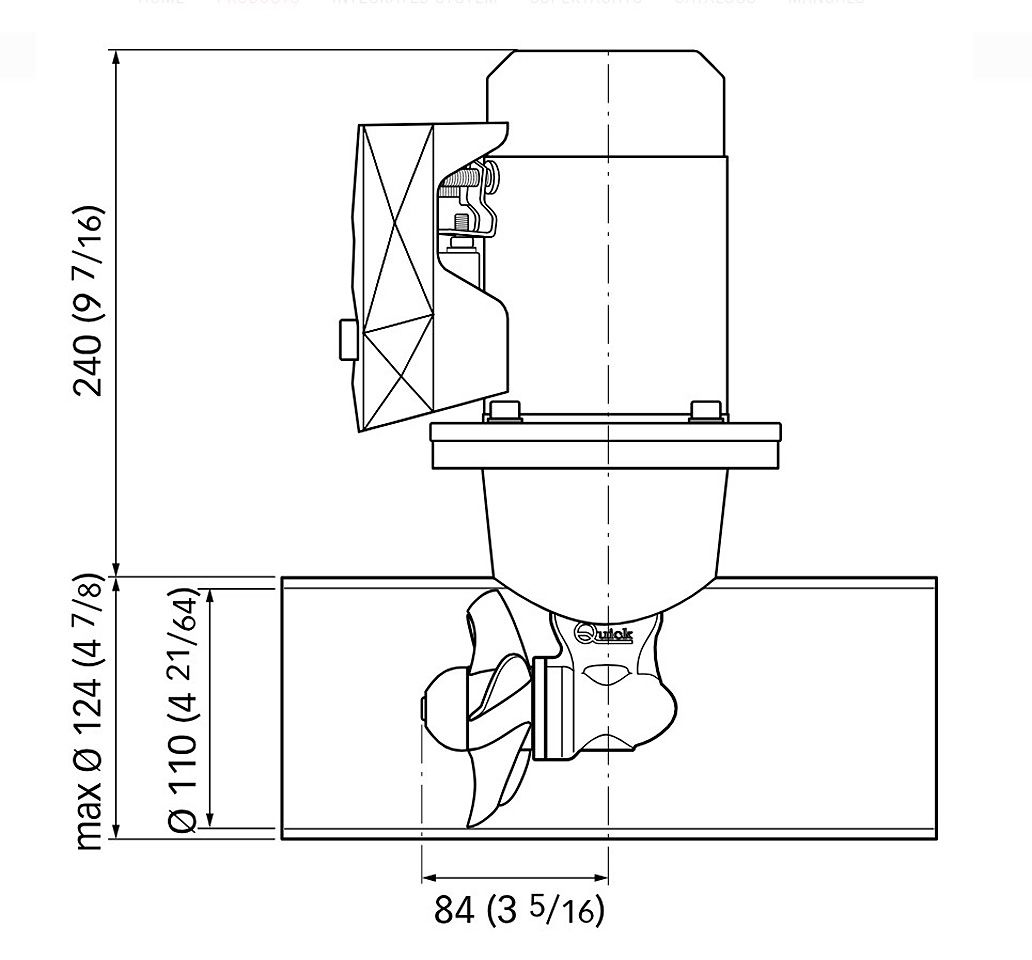 Купить подруливающее  устройство под тоннель диаметром 110 мм, с кабелем и  джойстиком, мощность 1,3 квт, упор 25 кгс, с тоннелем в комплекте по цене 152 969 р. Низкие цены. Большой выбор. Доставка по всей России. Интернет-магазин в Москве. Только положительные отзывы!