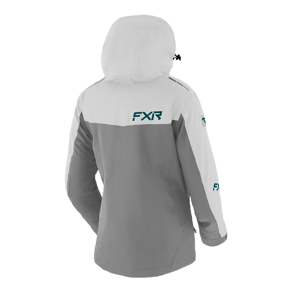 Куртка FXR Renegade FX с утеплителем Grey/Lt Grey/Ocean, 8