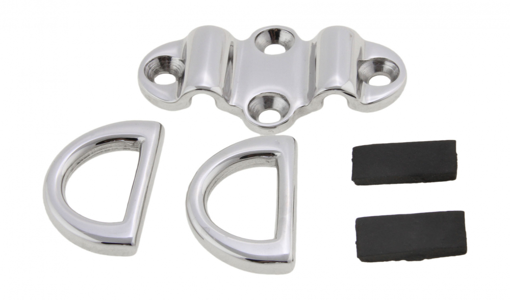 Купить обушок откидной с двойными полукольцами 6 мм по цене  Низкие цены. Большой выбор. Доставка по всей России. Интернет-магазин в Москве. Только положительные отзывы!